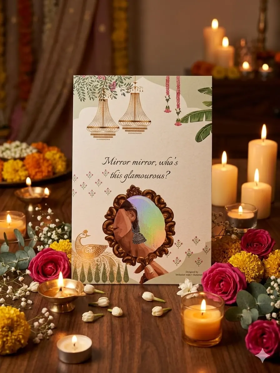 Foil-stamped wedding tent cards and table place cards for reception dining